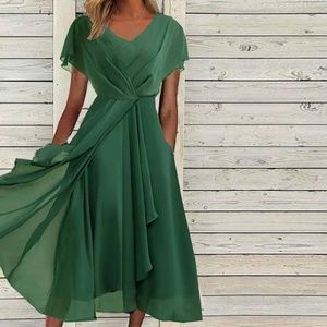 Green Midi Dress